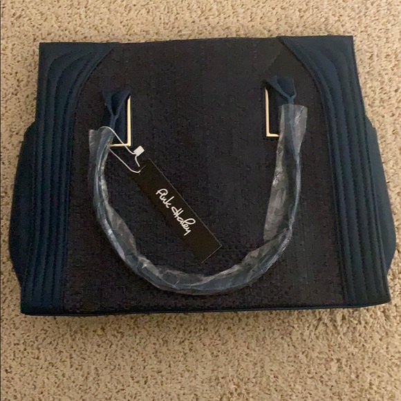 🔥🆕 HP - 11/25 BLUE Daniela Weave Large Bag - Picture 2 of 4